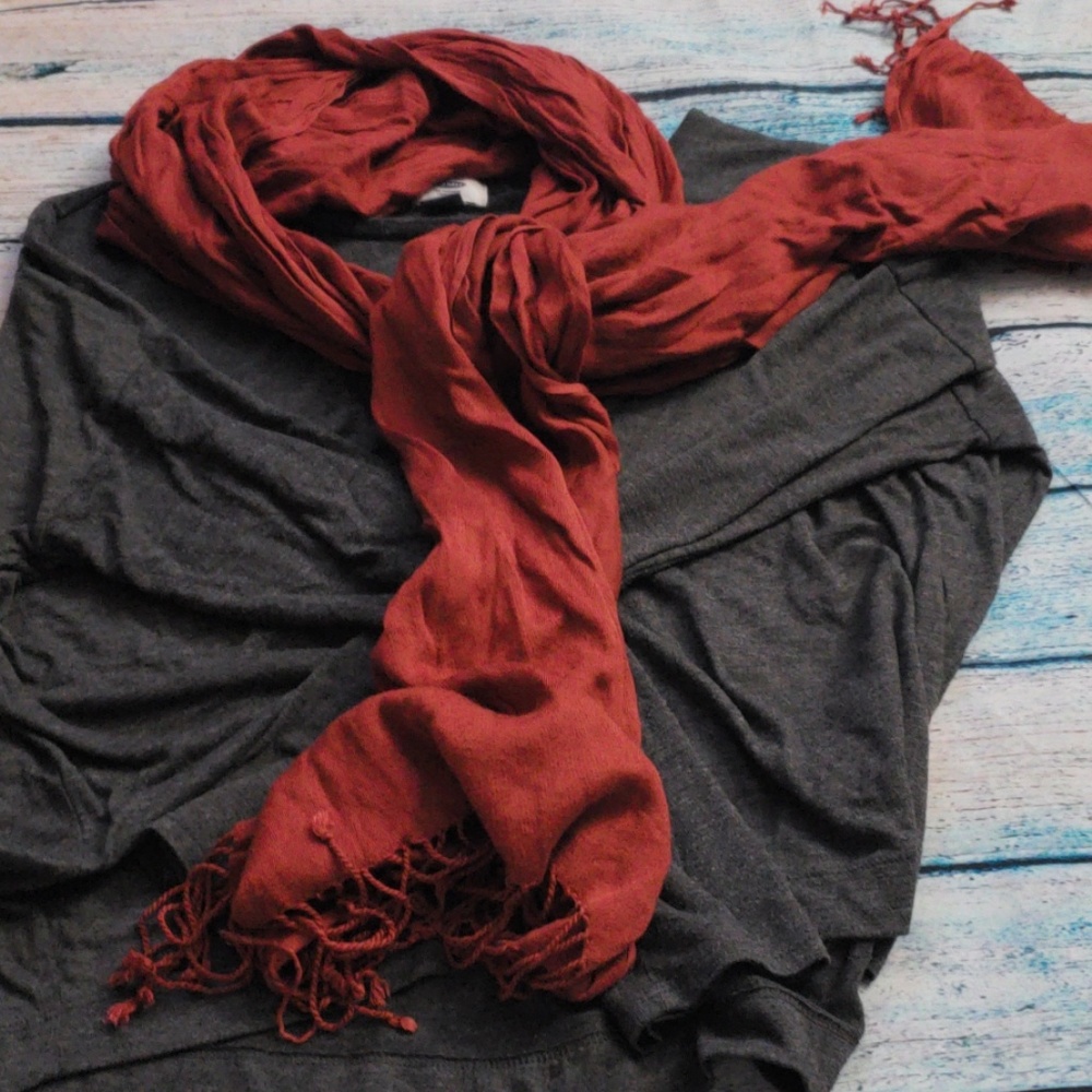 Red scarf